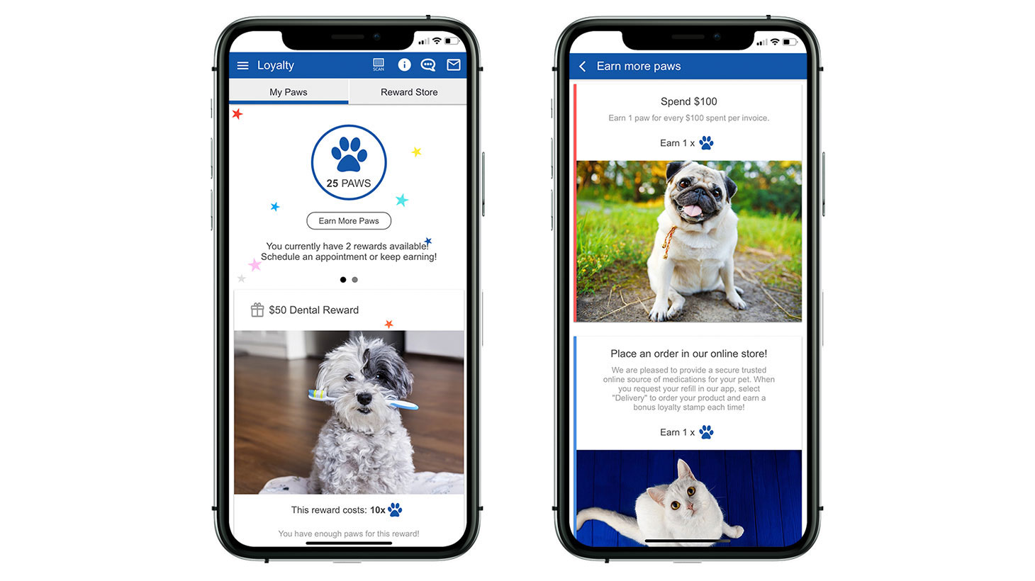 Veterinary Practice-branded App – Vet2pet 